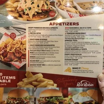 Delicious Meals at Red Robin