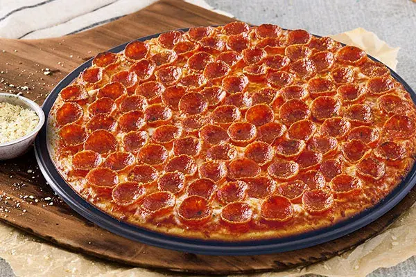 Hot and Fresh Red Robin Donatos Pizza