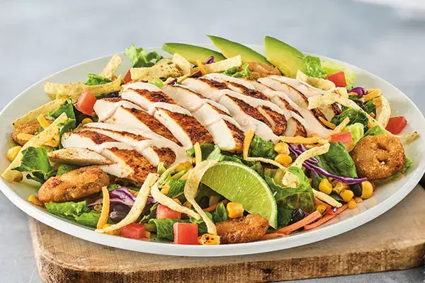 Colorful and Crisp Red Robin Salad