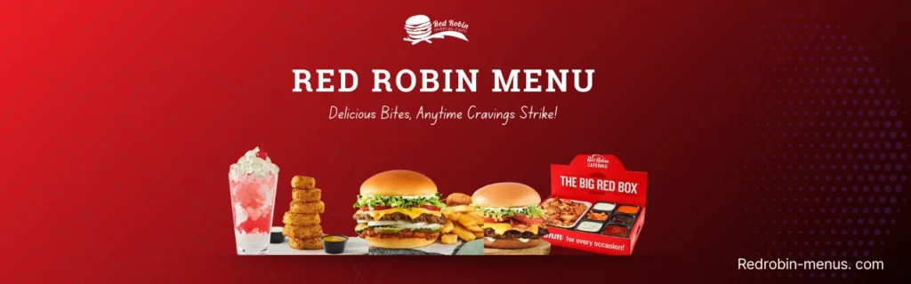 red robin menu with prices