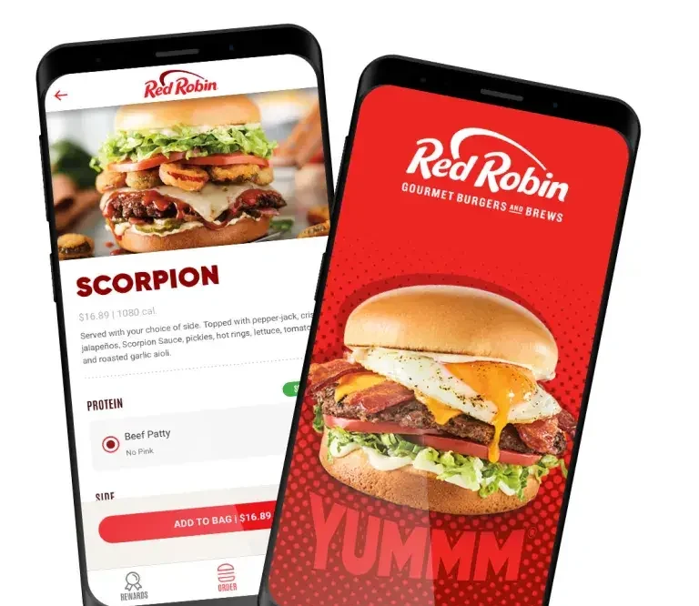 Red Robin App for Ordering